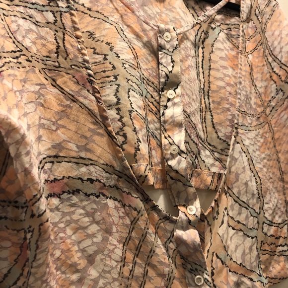 Peach Crop Top - Picture 3 of 4